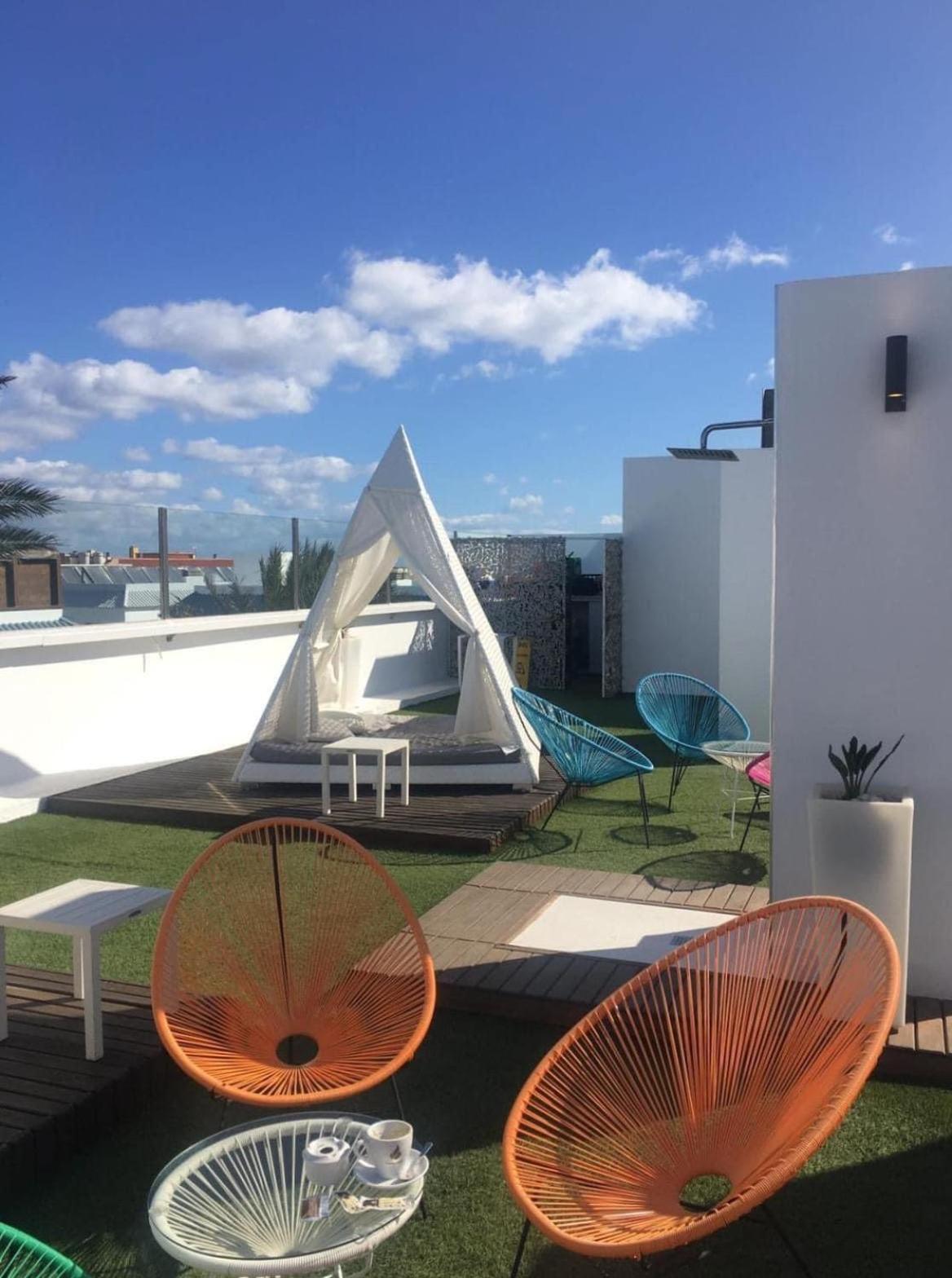 Corralejo Bristol Terrace Apartment Con Giardino Privato Esterno Εξωτερικό φωτογραφία